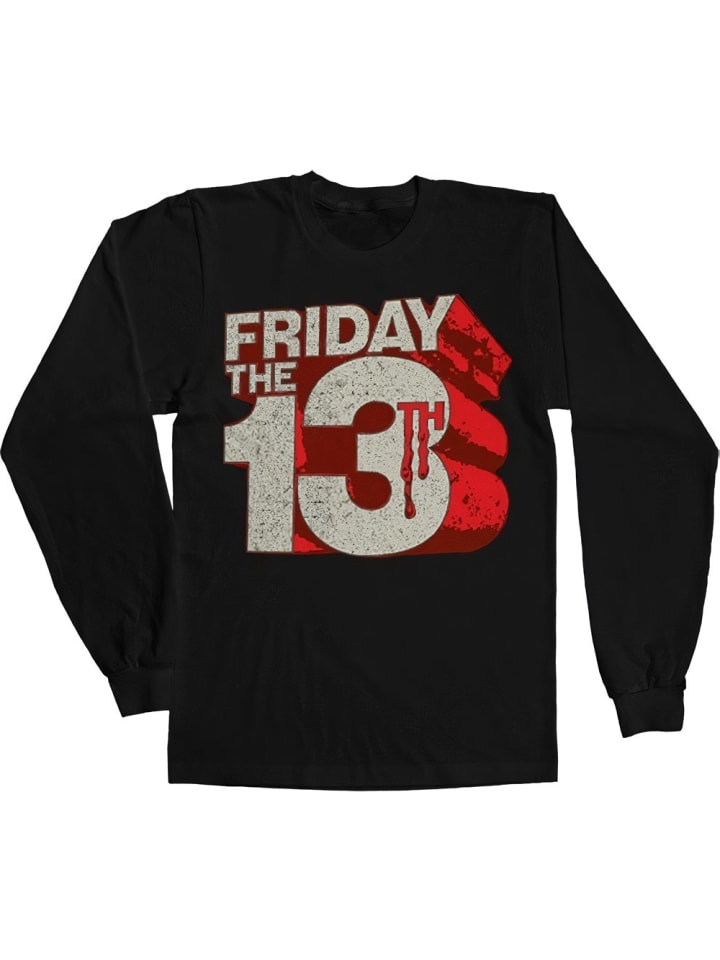 Longsleeve in Schwarz