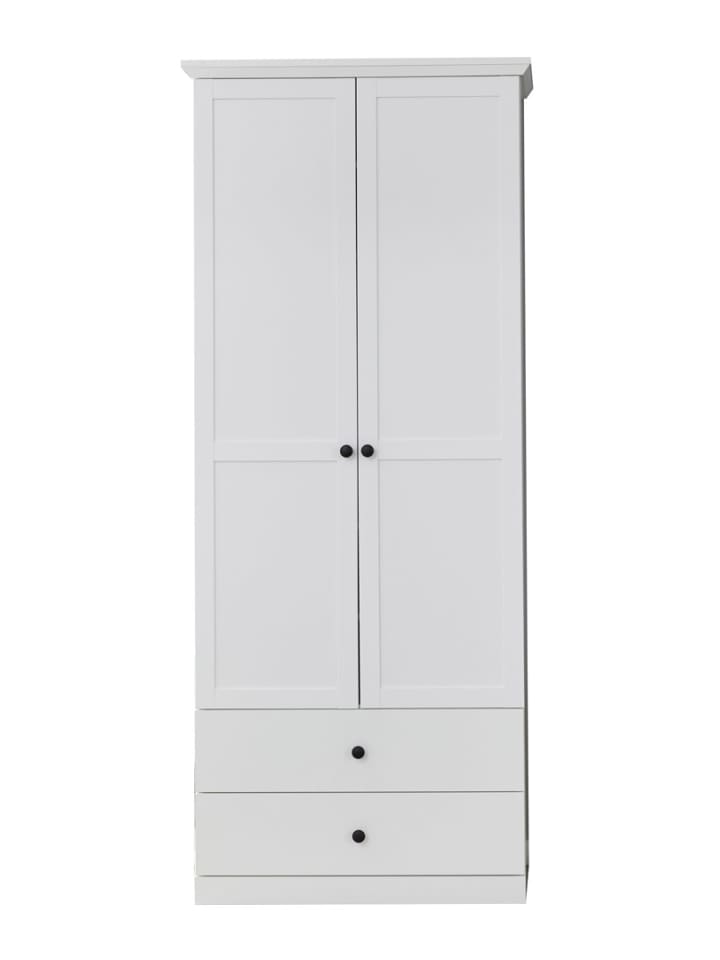 Garderobenschrank BrandsonBaxter Weiß 81 x 41 cm