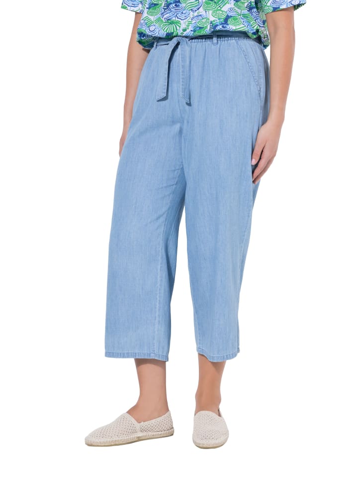Culotte in light blue