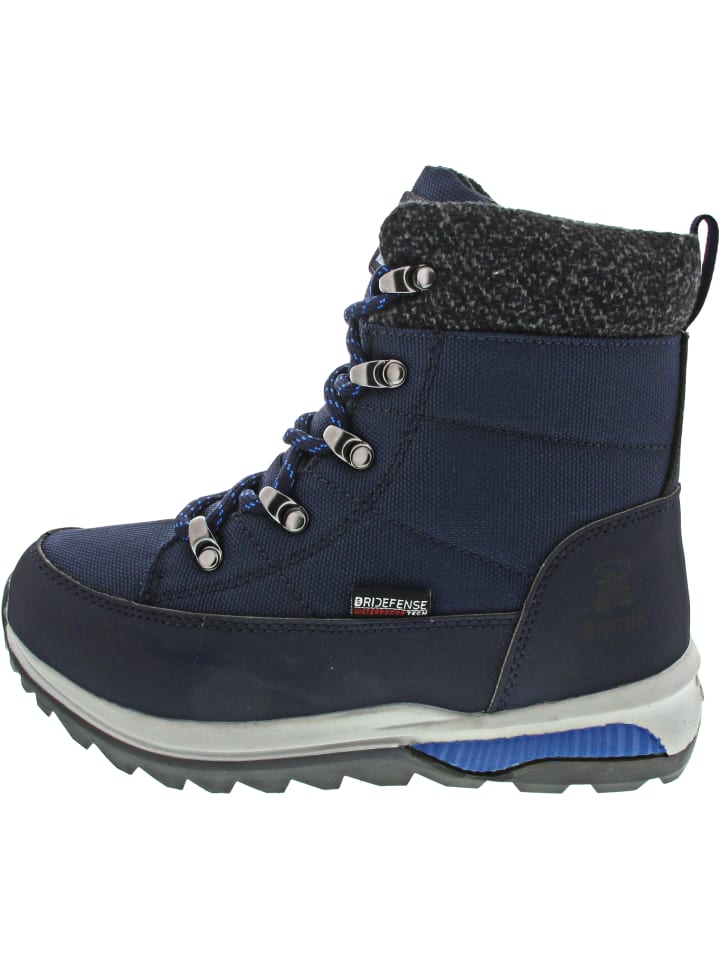 Owl Boots Blau