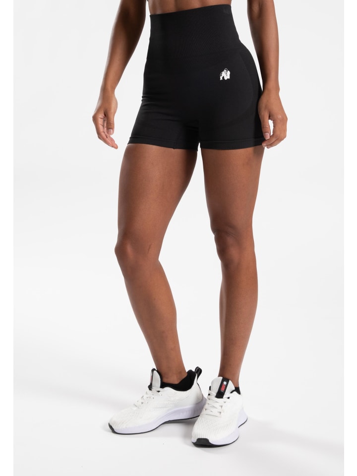 Olivia Seamless Shorts – Schwarz