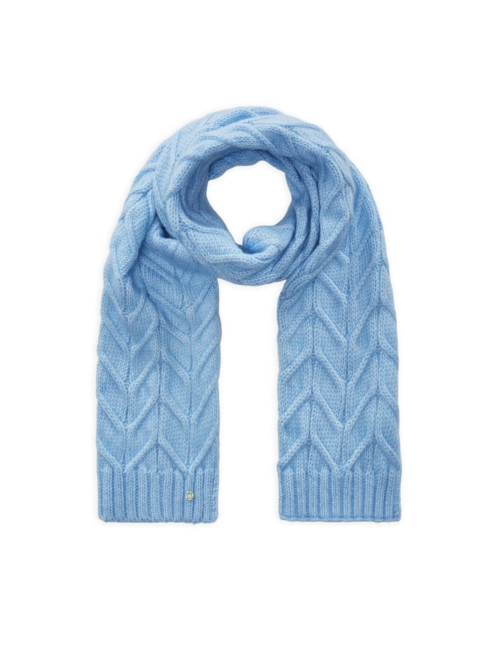 Schal in blau