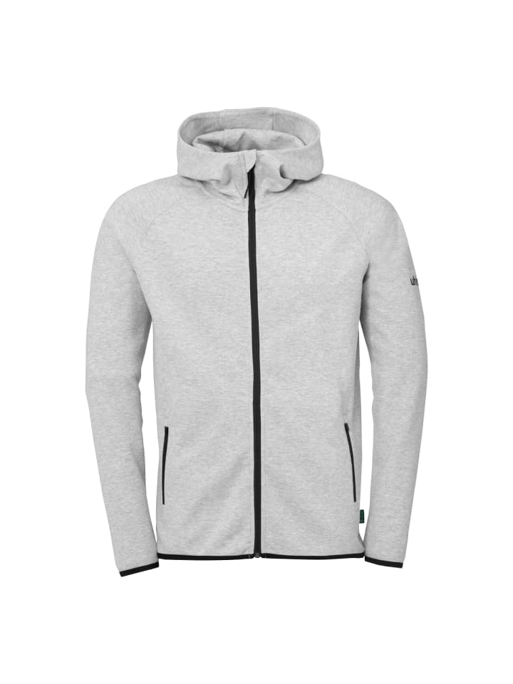 Kapuzenjacke ID in dark grau melange