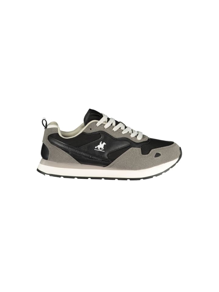 Schwarz Polyurethan Herren Sneaker