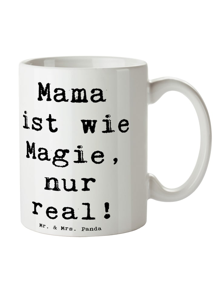 Tasse Magische Mama mit Spruch in Weiß