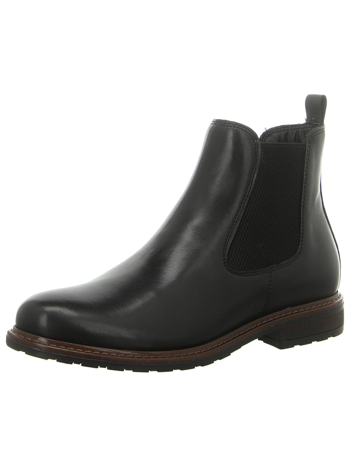 Stiefelette in schwarz