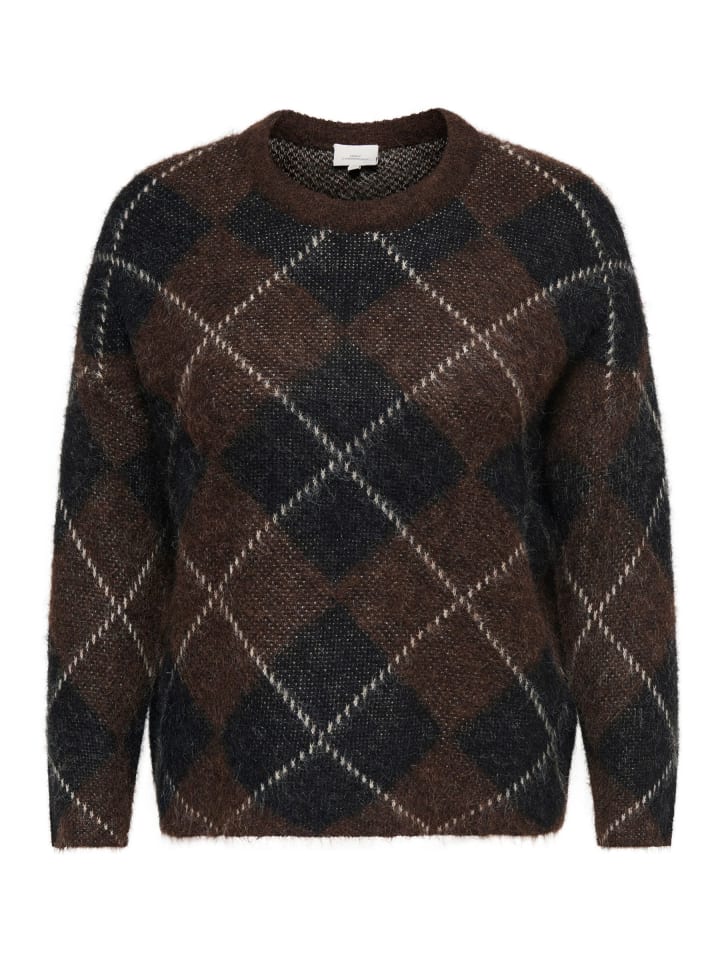 Strickpullover in Coffee Bean 1