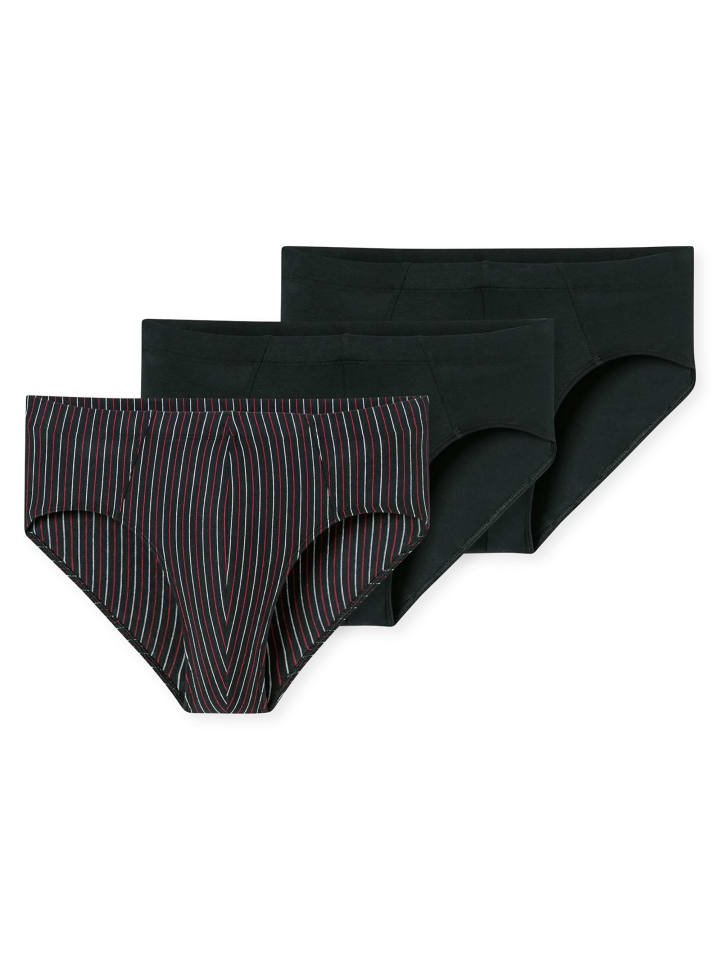 Slip 3er Pack in Schwarz