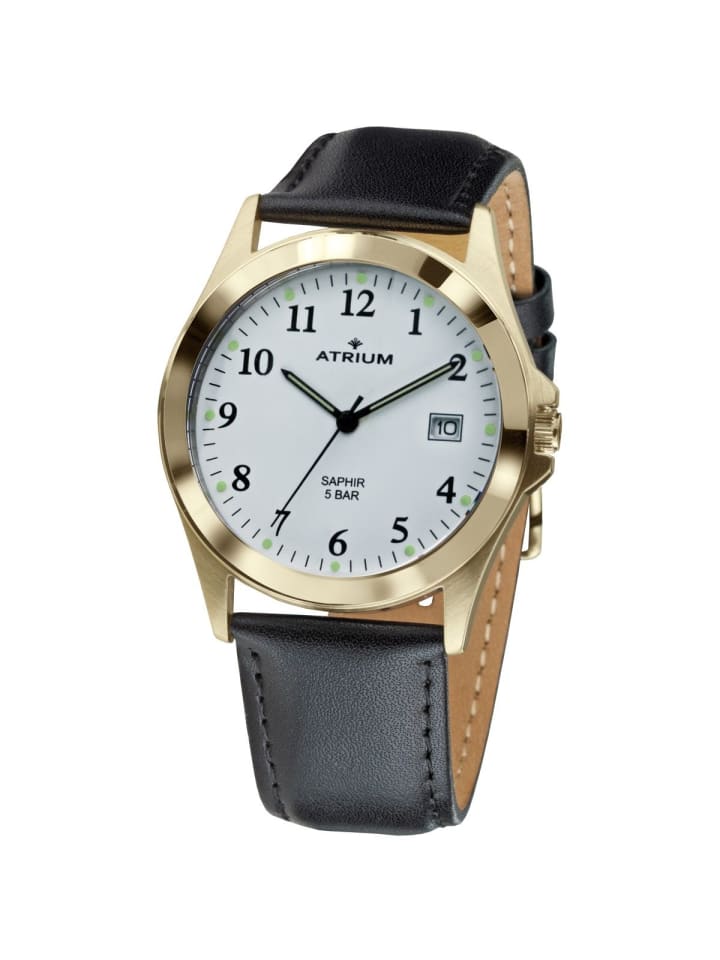 Quarzuhr A18-20 in Gold
