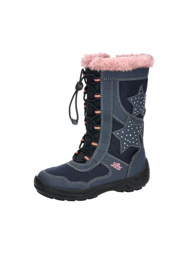 Winterstiefel "Cathrin" in Blau