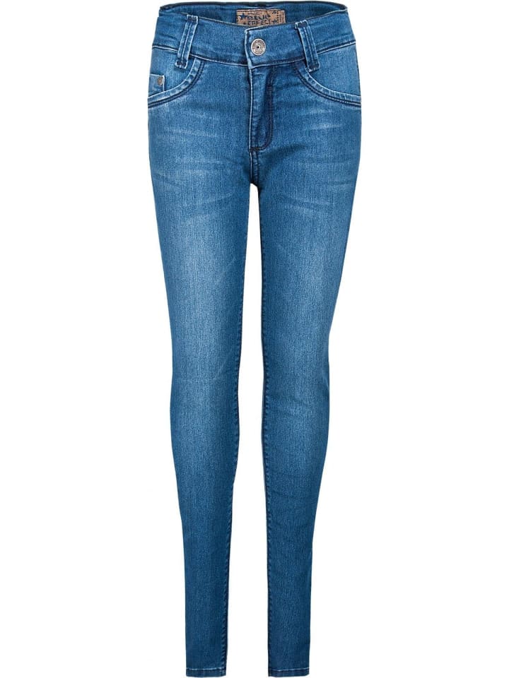 Jeggings Bundweite normal in blue denim