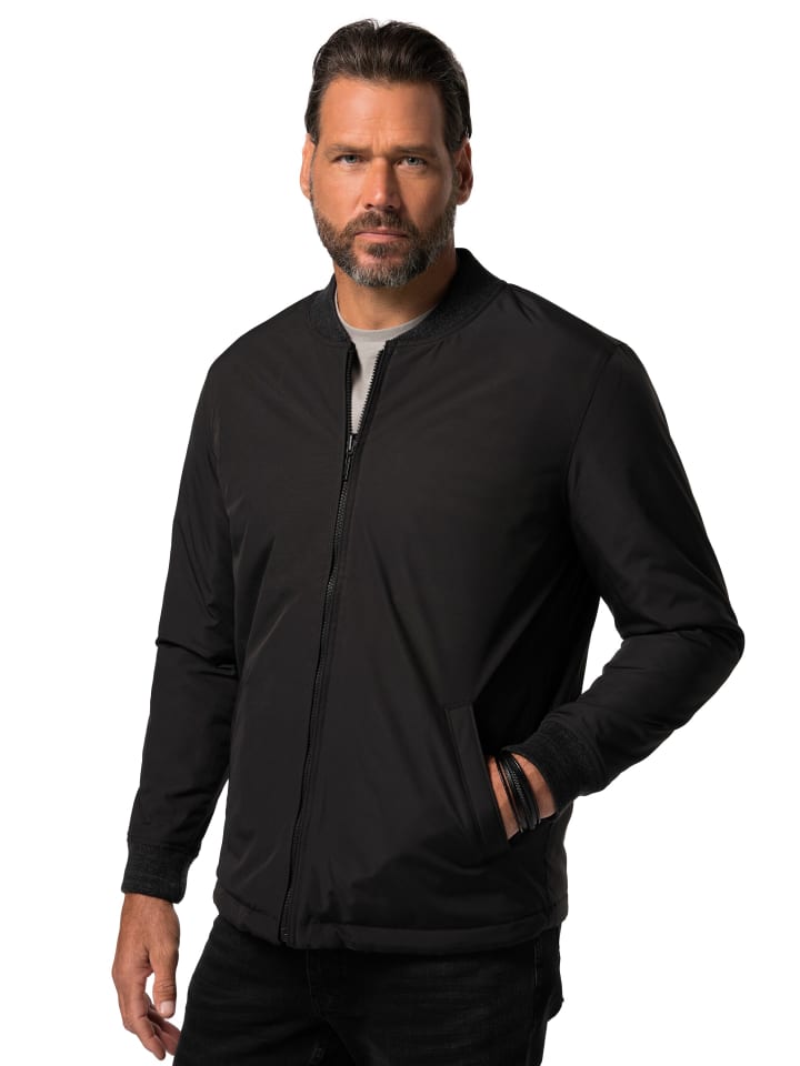 Übergangsjacke in schwarz