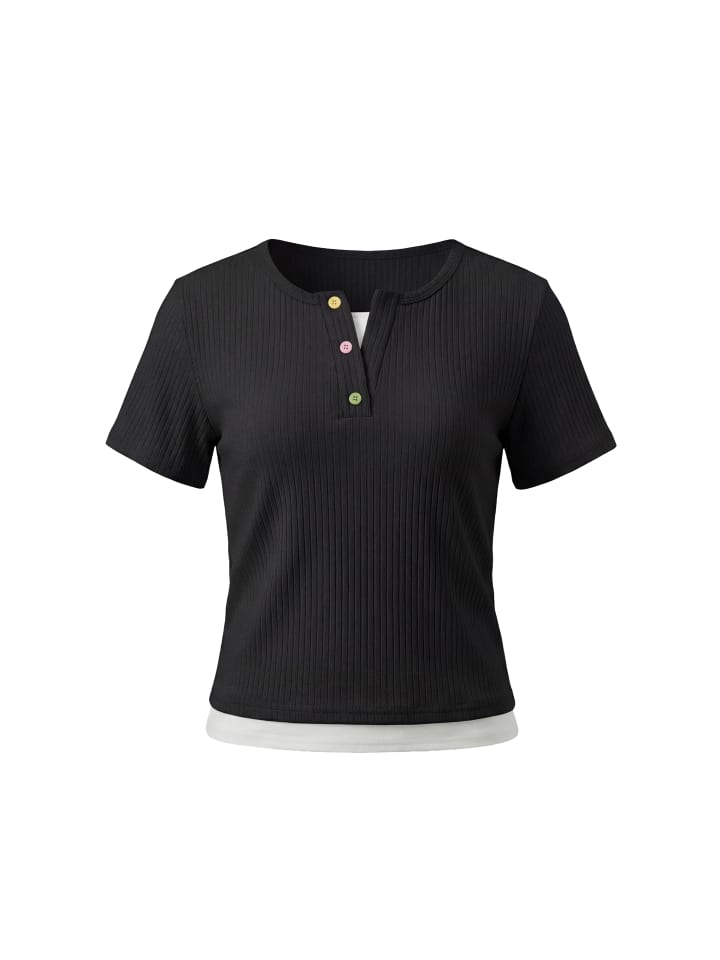 Women T-Shirt in Black