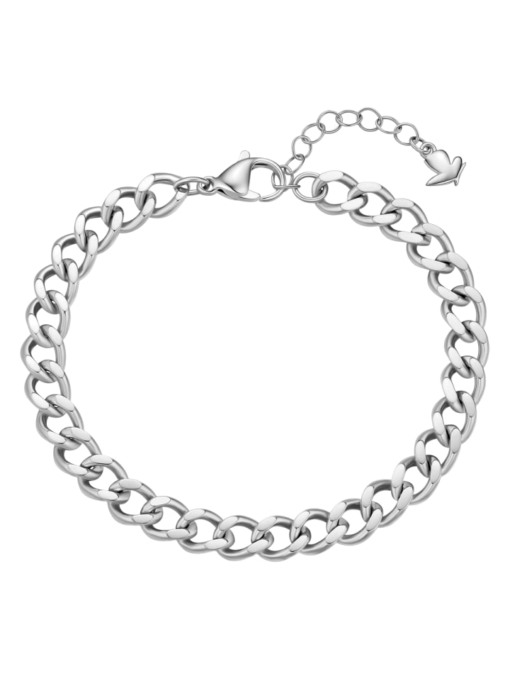 Armband aus Edelstahl in silber