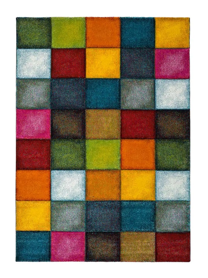 Kurzflor-Teppich MATRIX in mehrfarbig