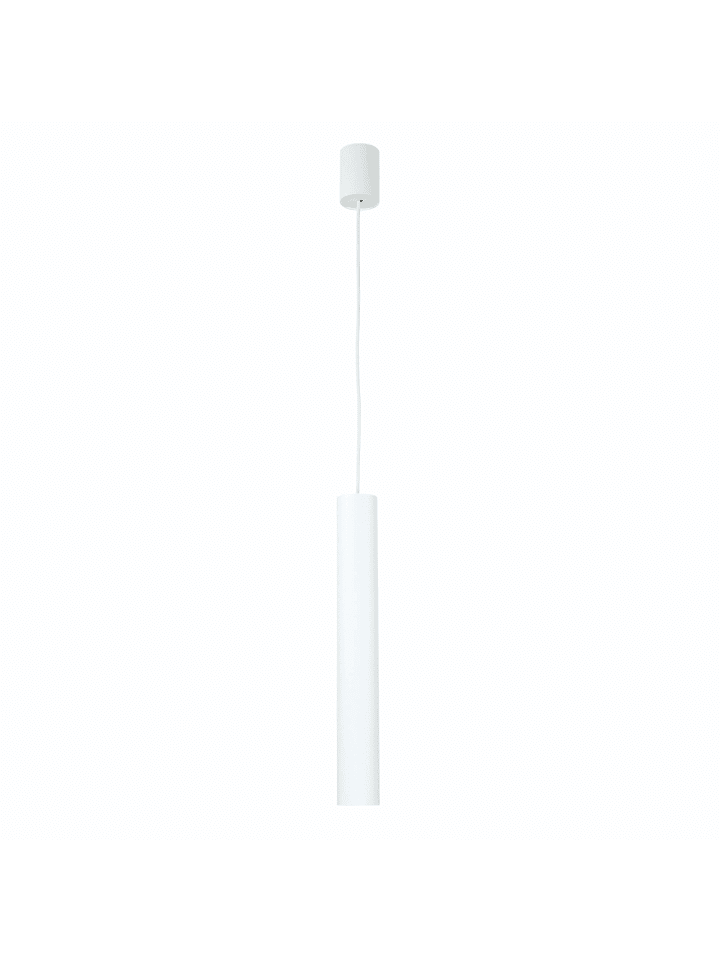 Pendelleuchte (B)5.5 x (L)5.5 x (T)130 cm in Weiß