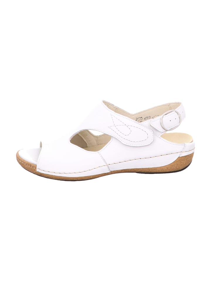 Komfort Sandalen in Weiß