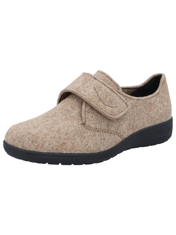 Hausschuhe Damen Kate - Weite K in Beige