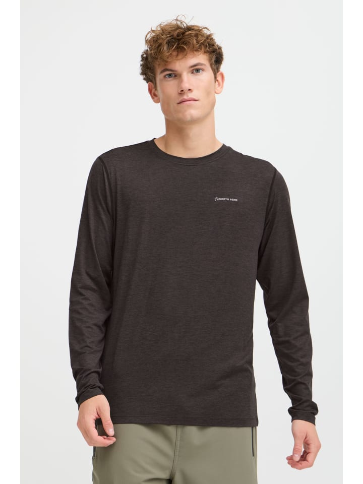 Langarmshirt NBAdreon M in braun