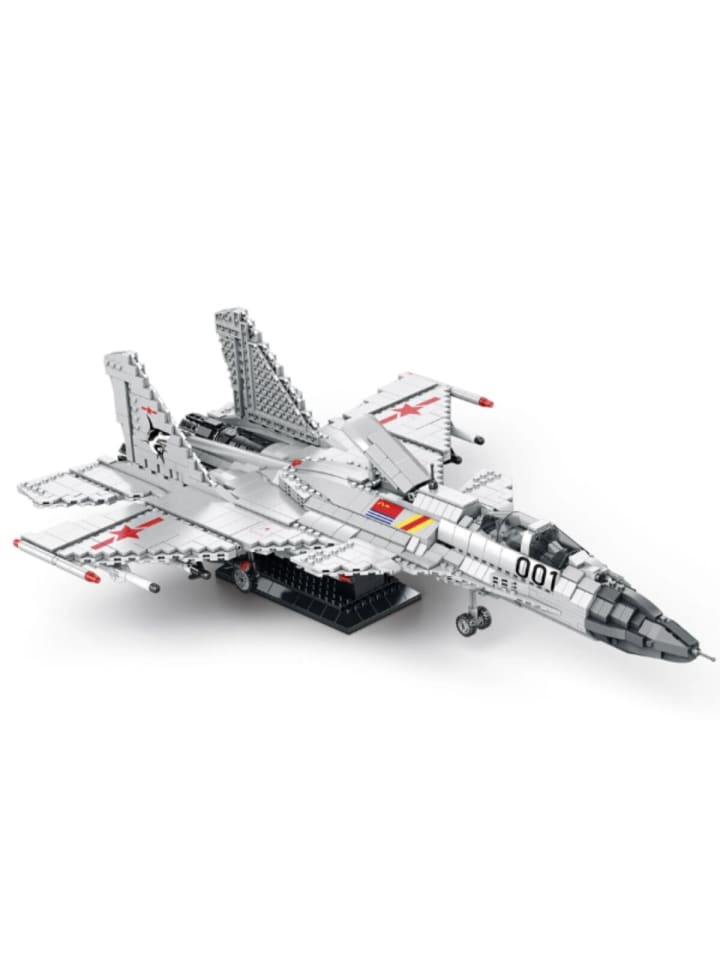 33023 Kampfjet Klemmbaustein Flugzeug Modell 1999 Teile