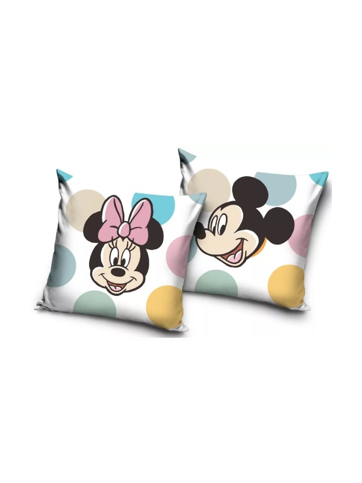 Minnie Mickey-Kissen, Zierkissen 40x40 cm