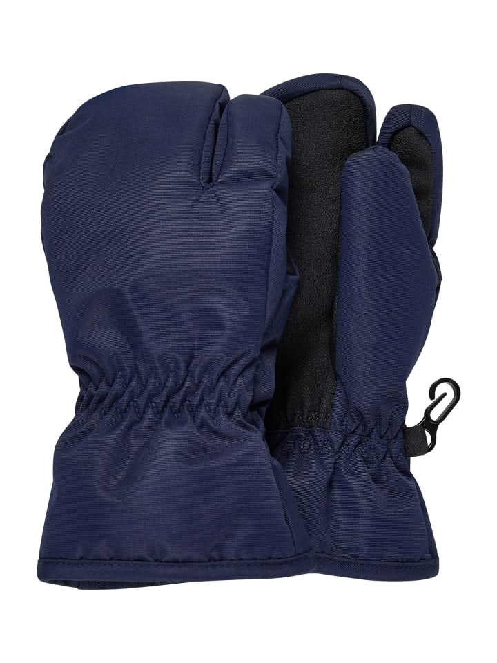 3Finger Handschuh uni in marineblau