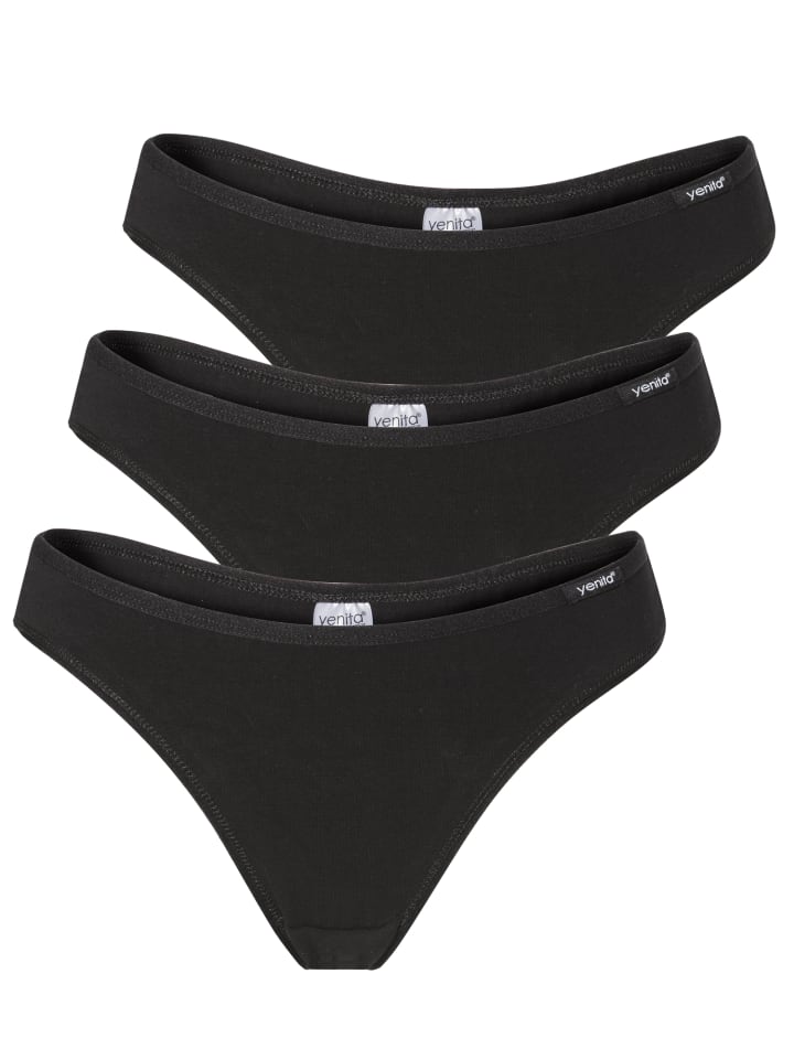 Strings (3er Set) Modern-Collection in schwarz