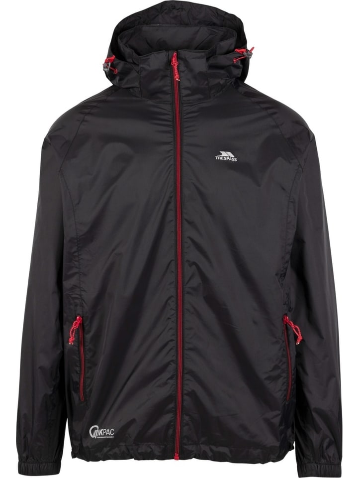 Jacke "Qikpacx" in Schwarz