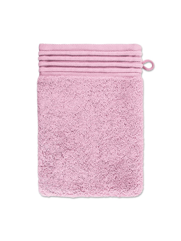 Waschhandschuh Loft in rose
