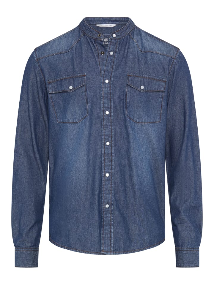 Jeanshemd in dunkel blau used