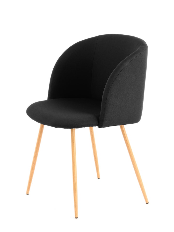 Stuhl Celina 210 2er-Set in schwarz
