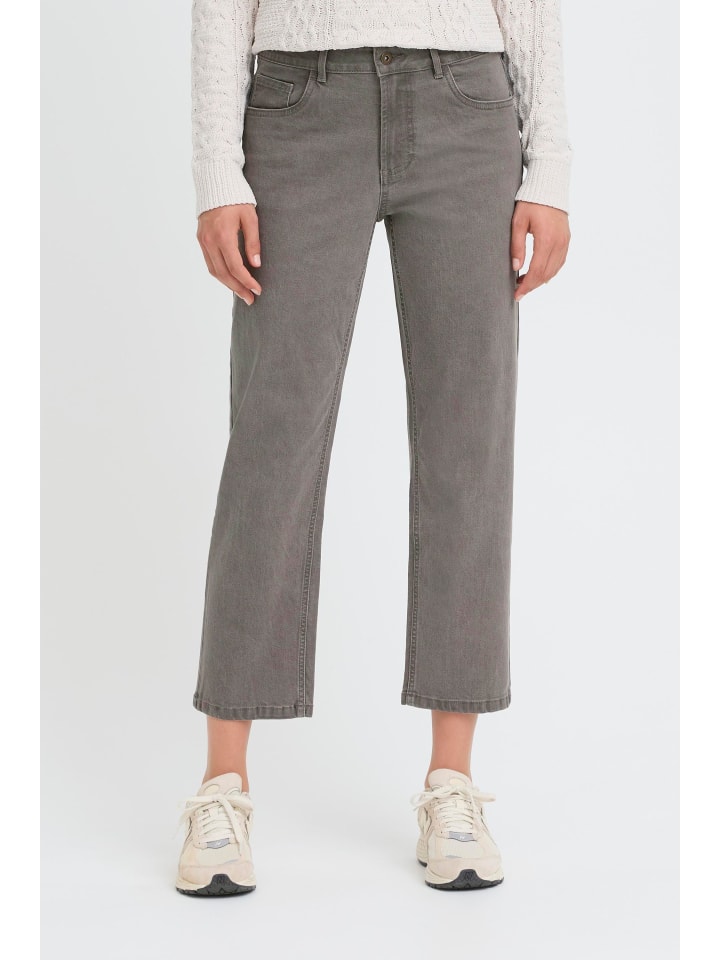 Mom-Jeans OXHelle in Grau