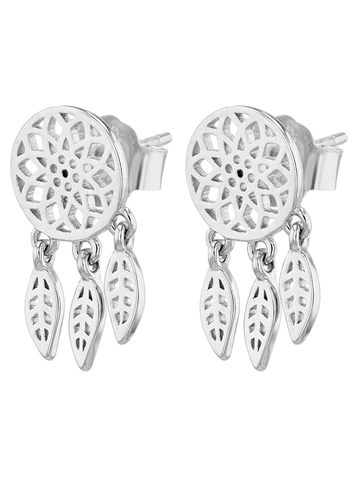 Damen Ohrringe – Ohrstecker aus 925 Silber in silber