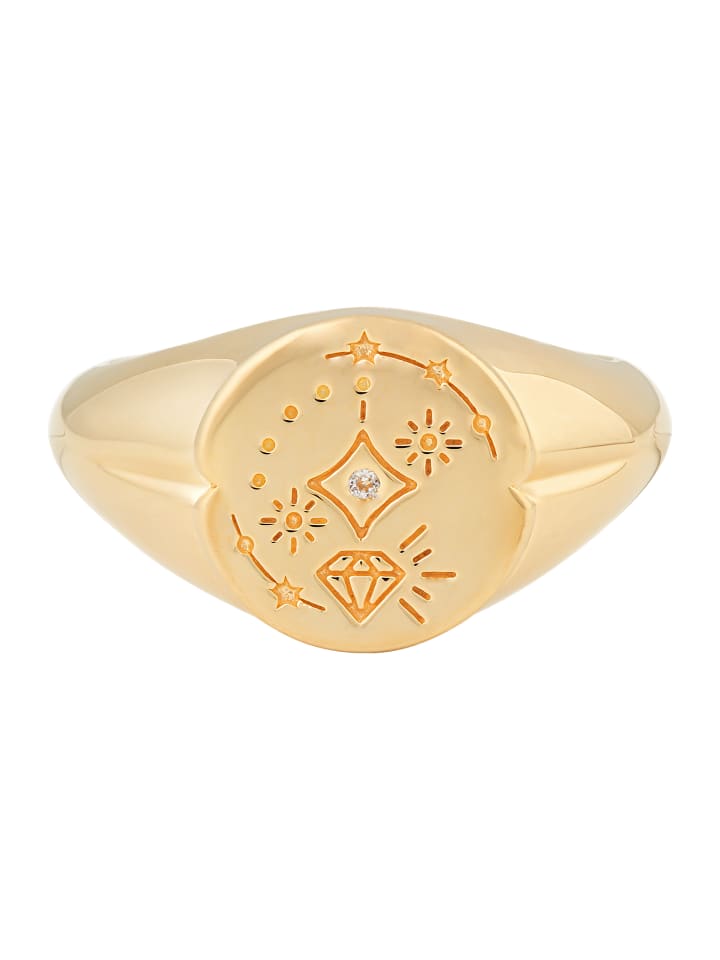 925/- Sterling Silber in gelb