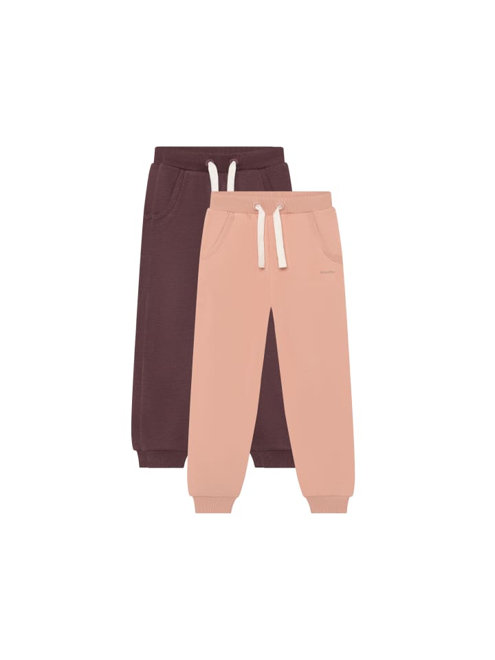 Sweathose MIGirls 2er-Pack in Rosa
