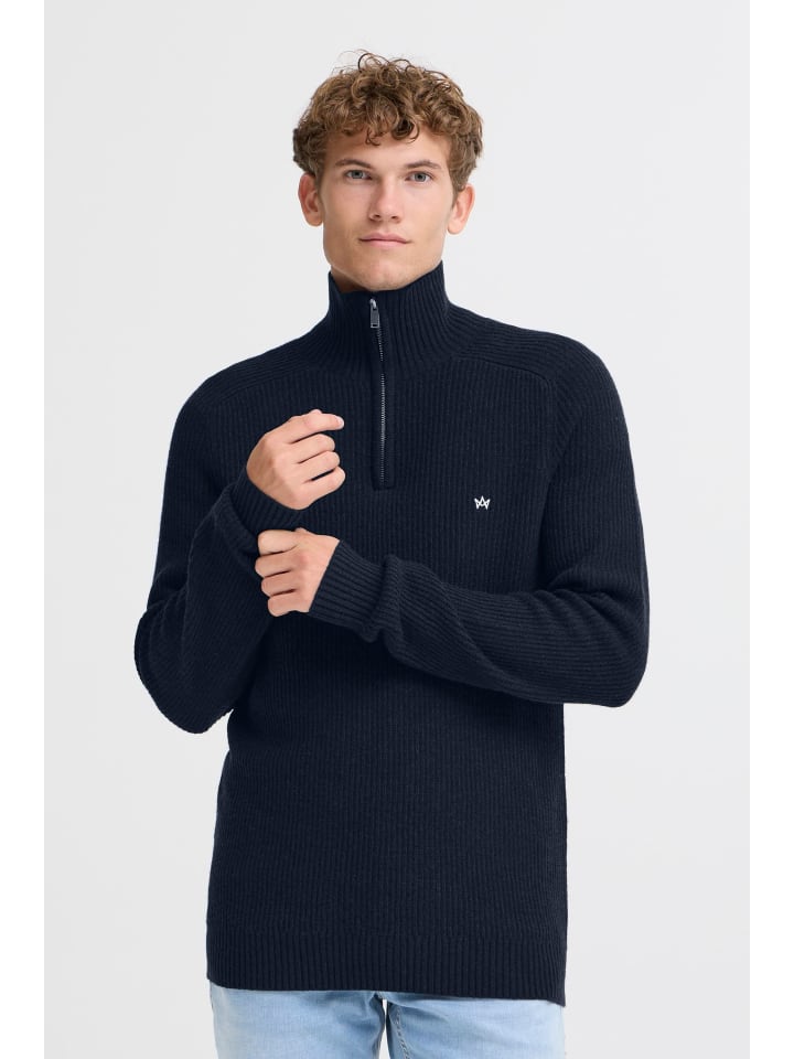 Troyer KSDoors half Zip in Blau
