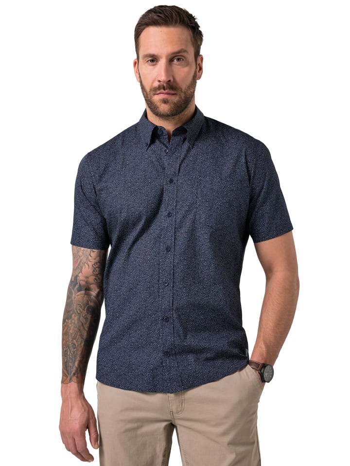Hemd in navy blau