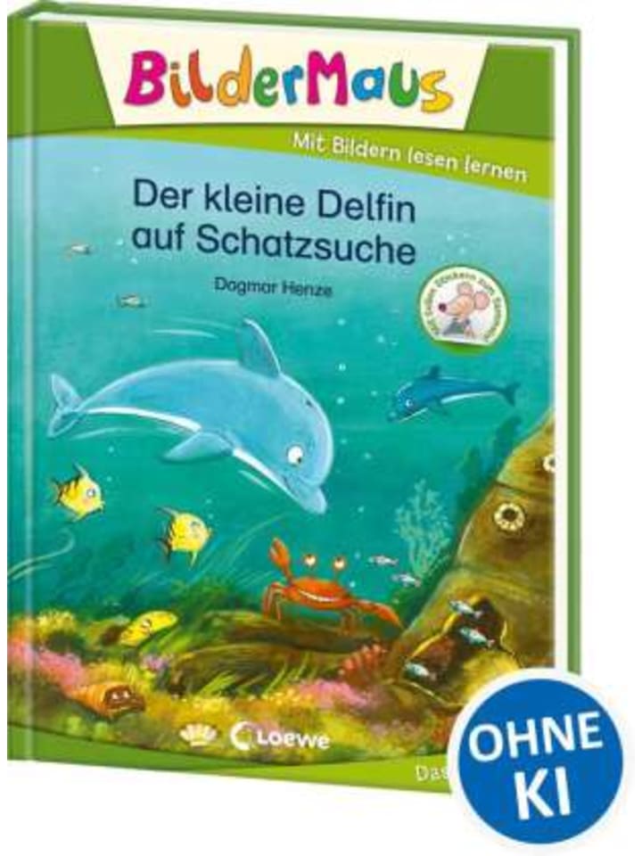 Buch - Bildermaus - Der kleine Delfin auf Schatzsuche