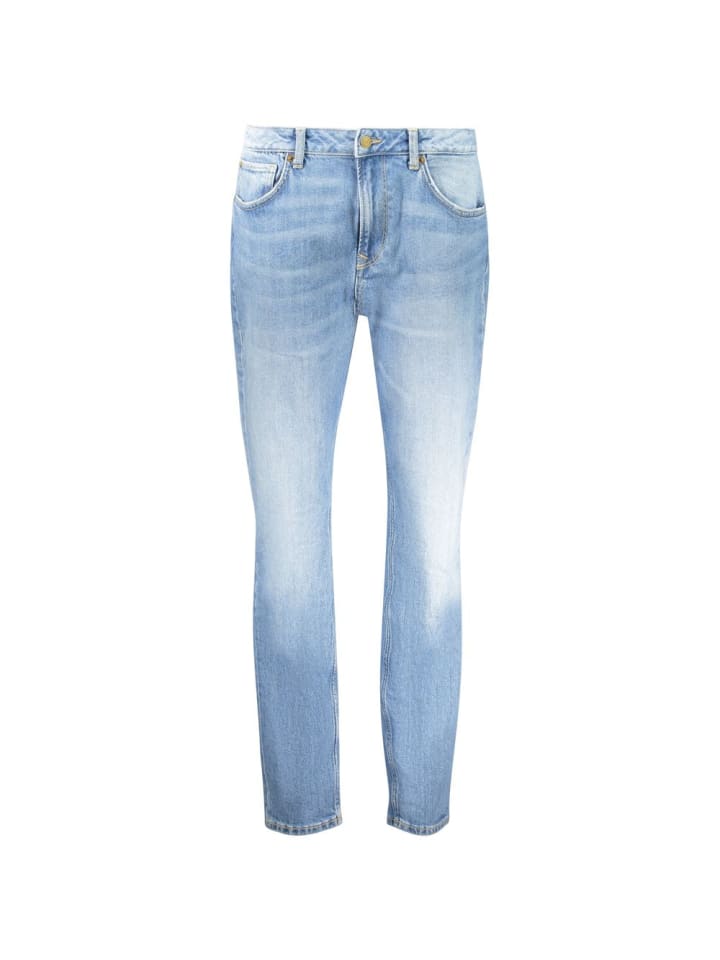 Blau Baumwolle Damen Jeans