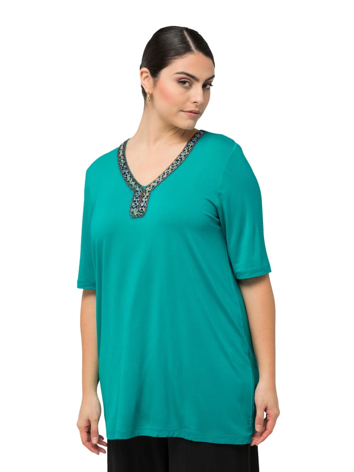 Shirt in türkis