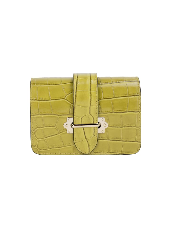 Damen Crossbody Mini-Bag in Limette