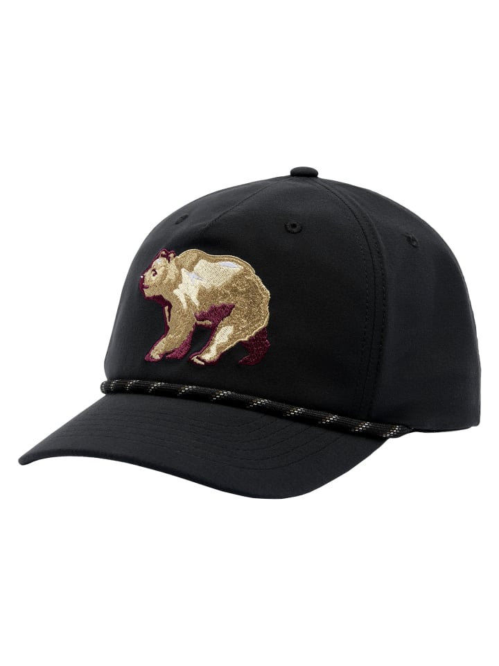 Ecoscape™ 3D Stretch Snapback Cap in Schwarz