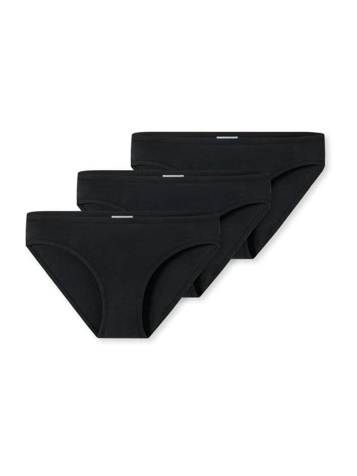 Slips 3er-Pack Basic Kids in Schwarz
