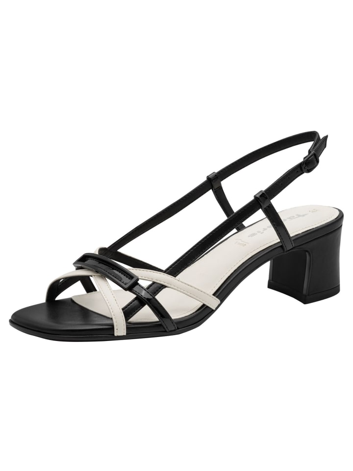 Sandalette in BLACK COMB