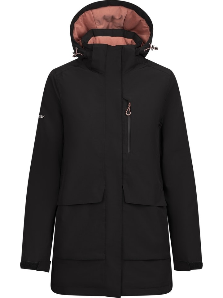 Regenjacke "Hosho Rainwear Jacket" in Schwarz
