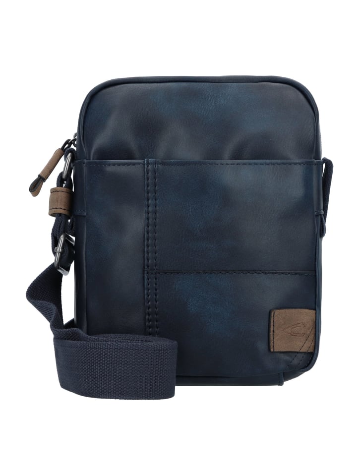Laos Umhängetasche 19 cm dark blue