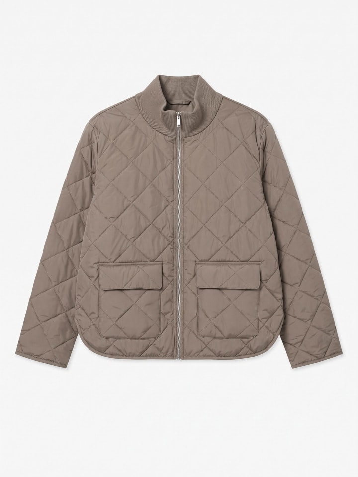 Steppjacke in Fossil
