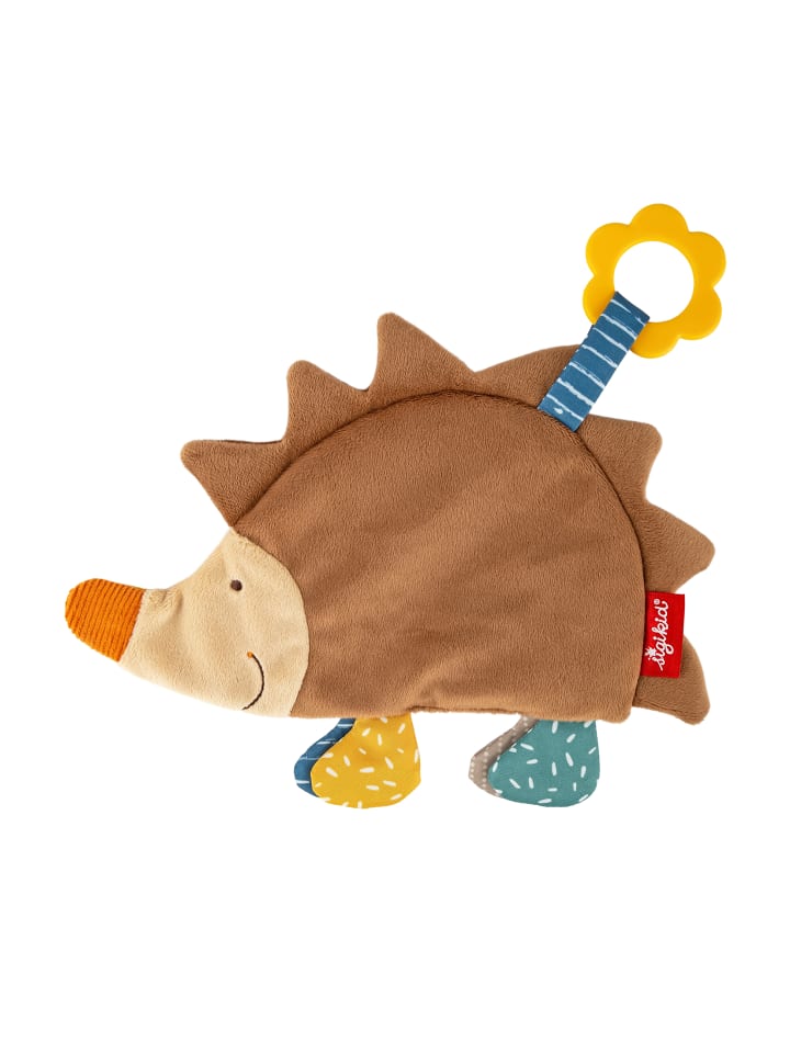 Knistertuch Igel 7 senses in braun
