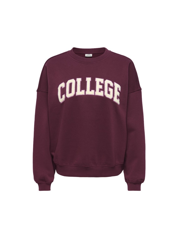 Sweatshirt in windsor wine