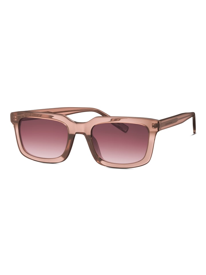 Sonnenbrille für Erwachsene in Rosetransparent
